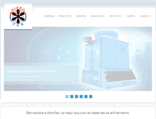 Tablet Screenshot of hidrofan.com.mx